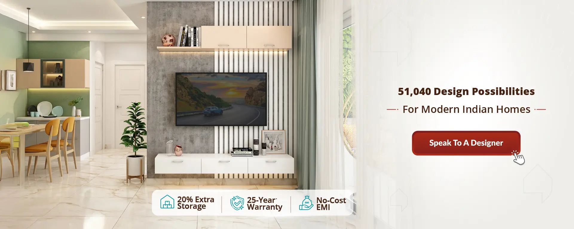 Top interior designers in India providing space-saving solutions for your home interiors