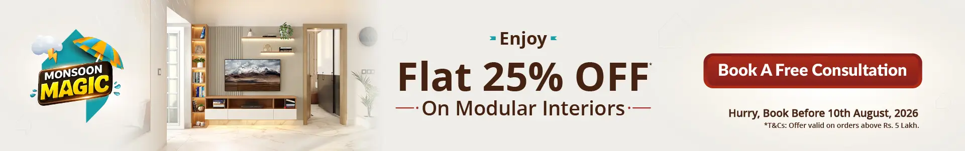 DesignCafe New Year Offer: Save 25% on Home Interior