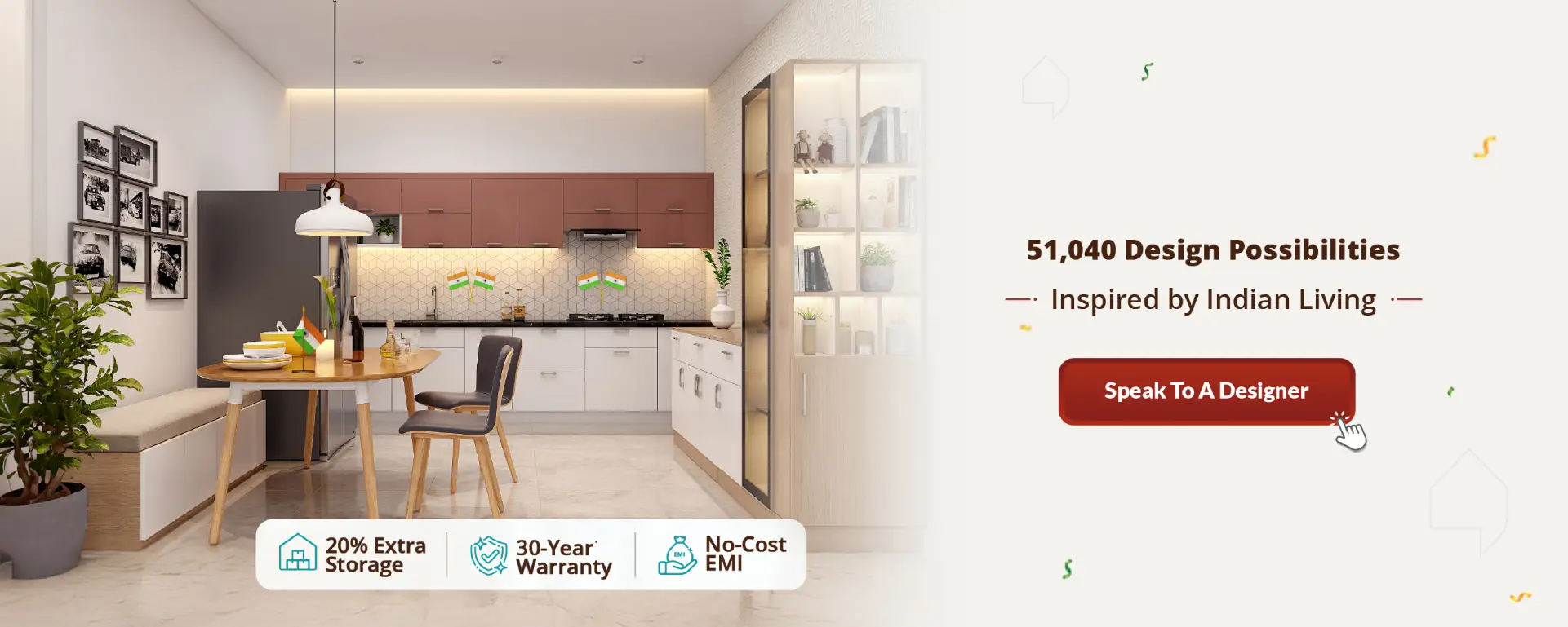Top interior designers in India providing space-saving solutions for your home interiors