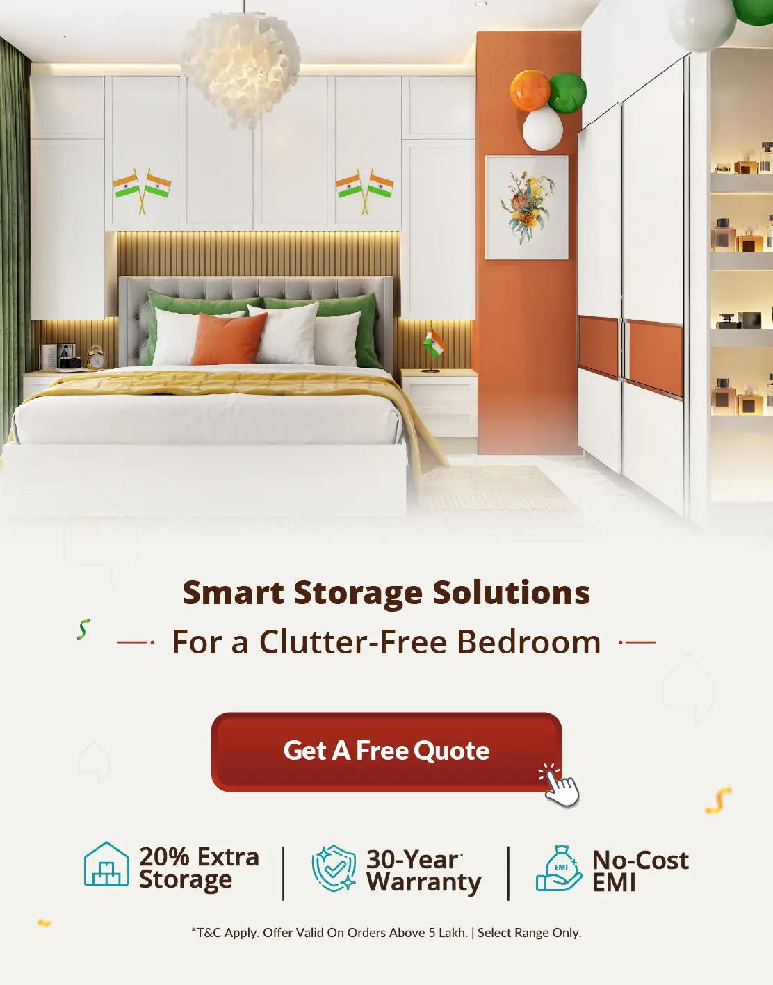 Home interiors designed by best interior designers in Bangalore, Mumbai, Hyderabad, Chennai, Kolkata, India