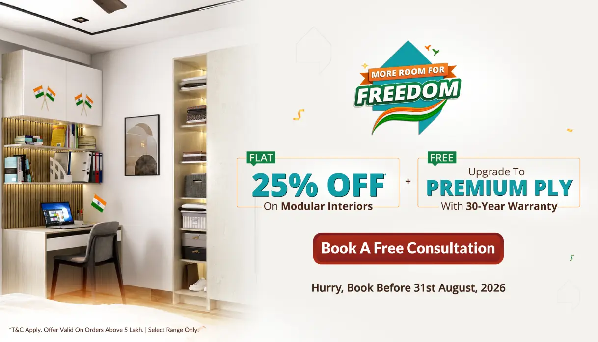 DesignCafe New Year Offer: Save 25% on Home Interior