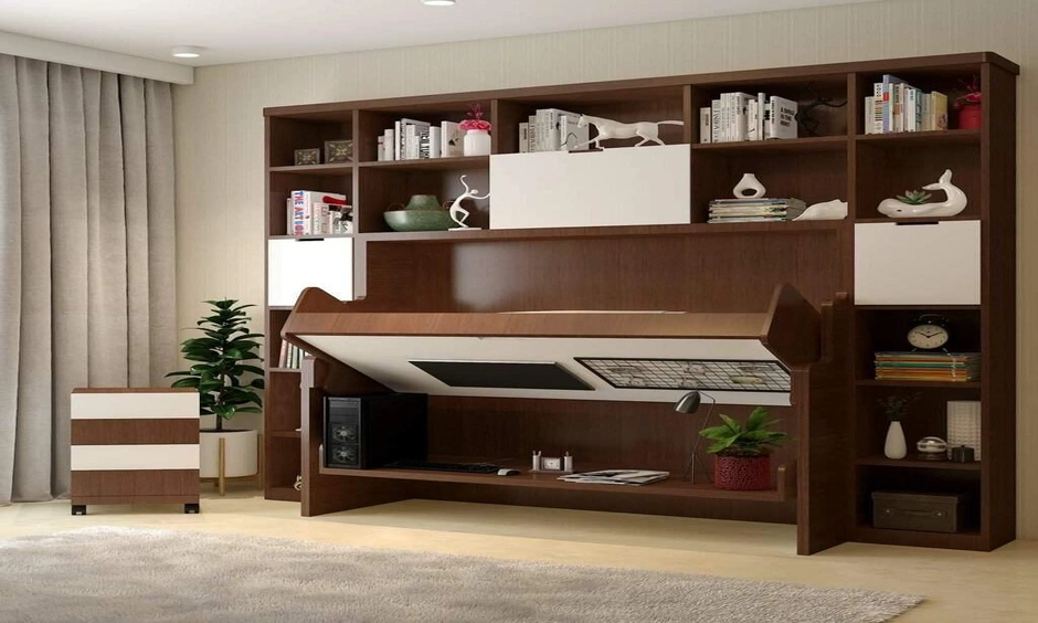 A modern living space shows how interior design elements contribute to project costs.