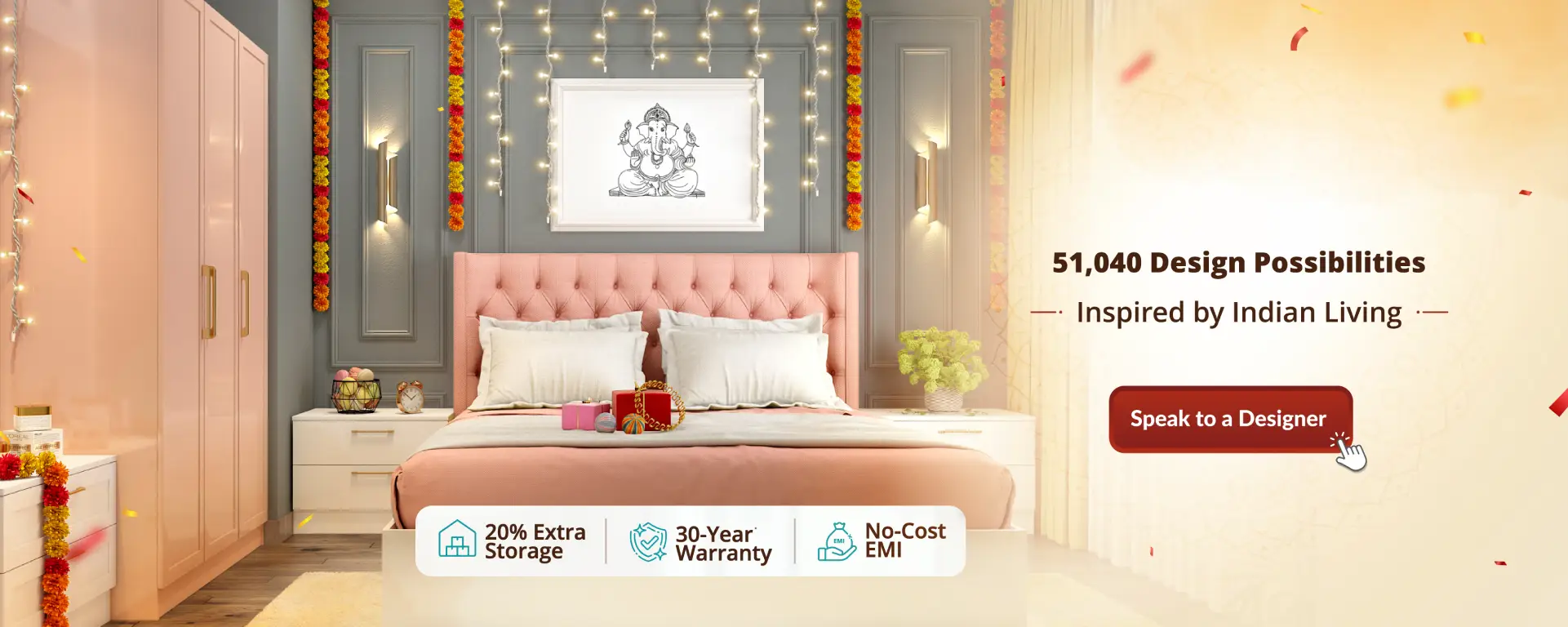 Top interior designers in India providing space-saving solutions for your home interiors