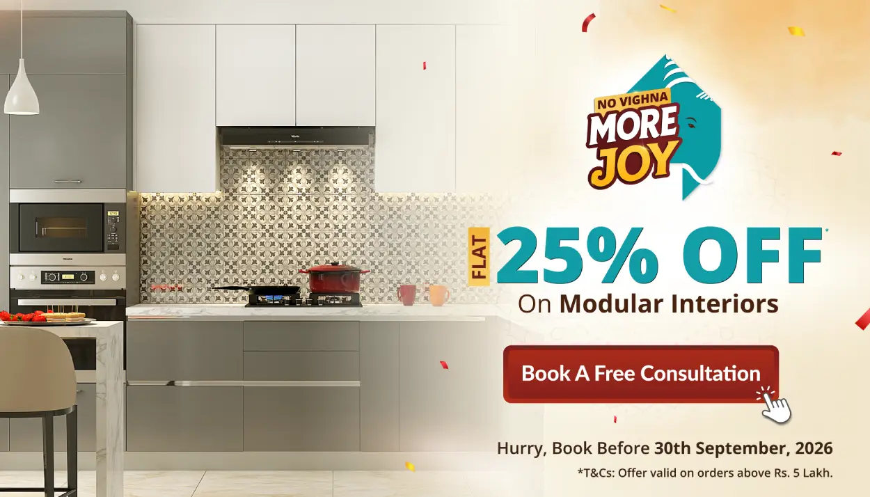 DesignCafe New Year Offer: Save 25% on Home Interior