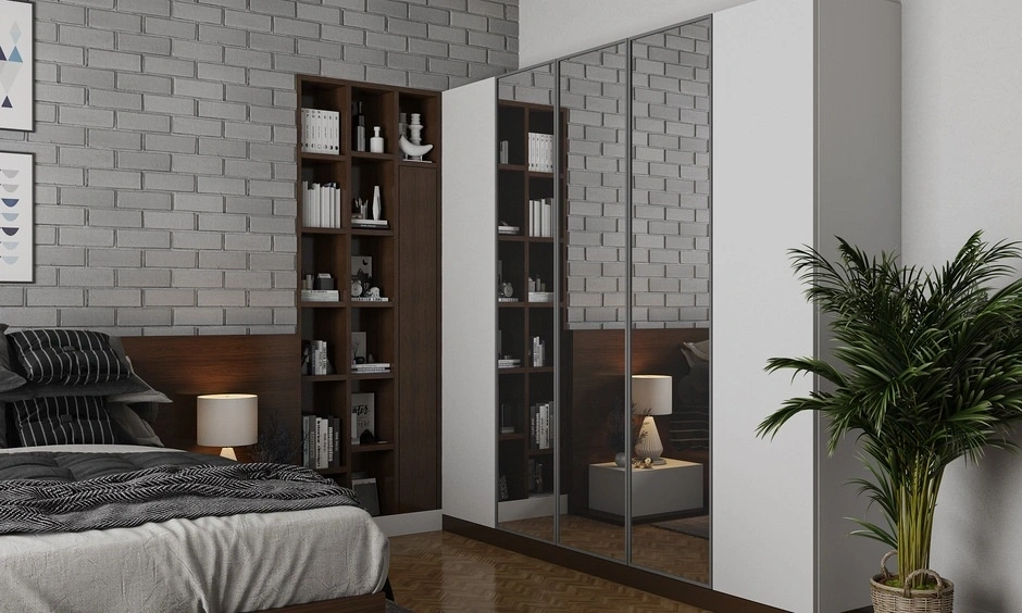 A balanced bedroom layout combines practical storage, comfortable furniture and clear circulation
