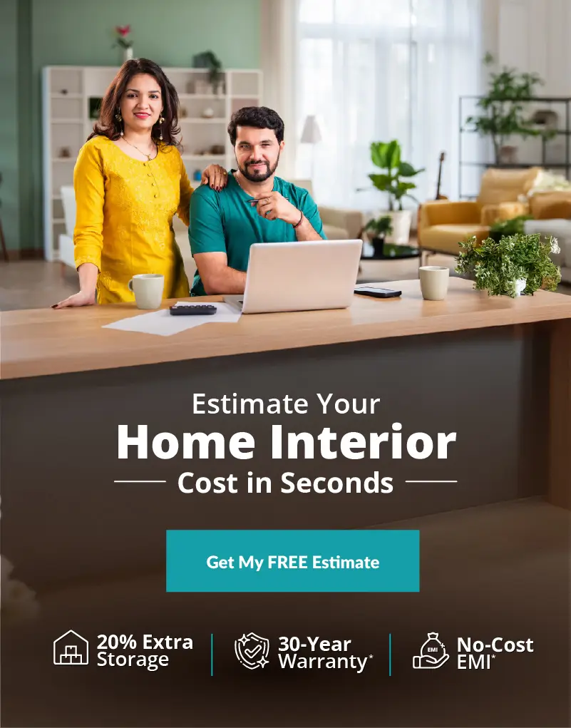 Home interior cost calculator to estimate interior design prices instantly