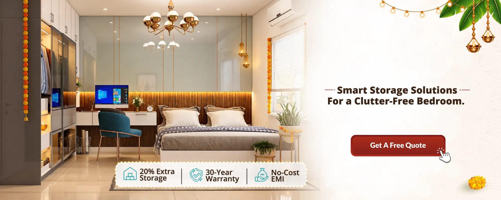 Home interiors designed by best interior designers in Bangalore, Mumbai, Hyderabad, Chennai, Kolkata, India