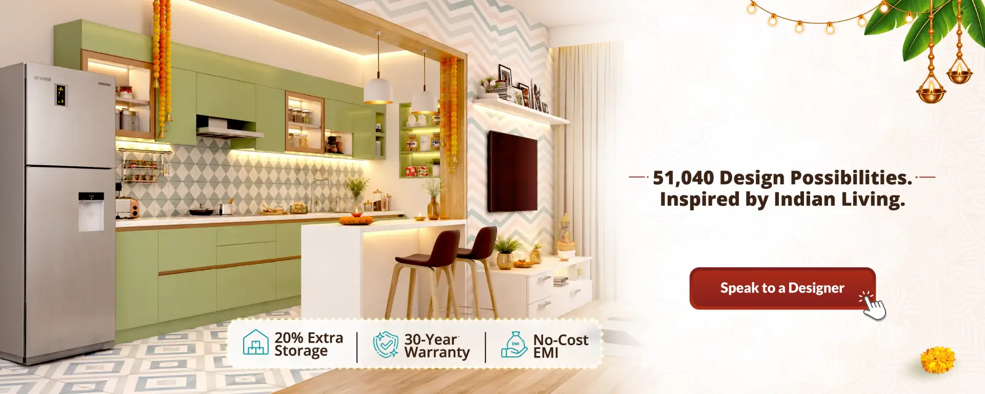 Top interior designers in India providing space-saving solutions for your home interiors