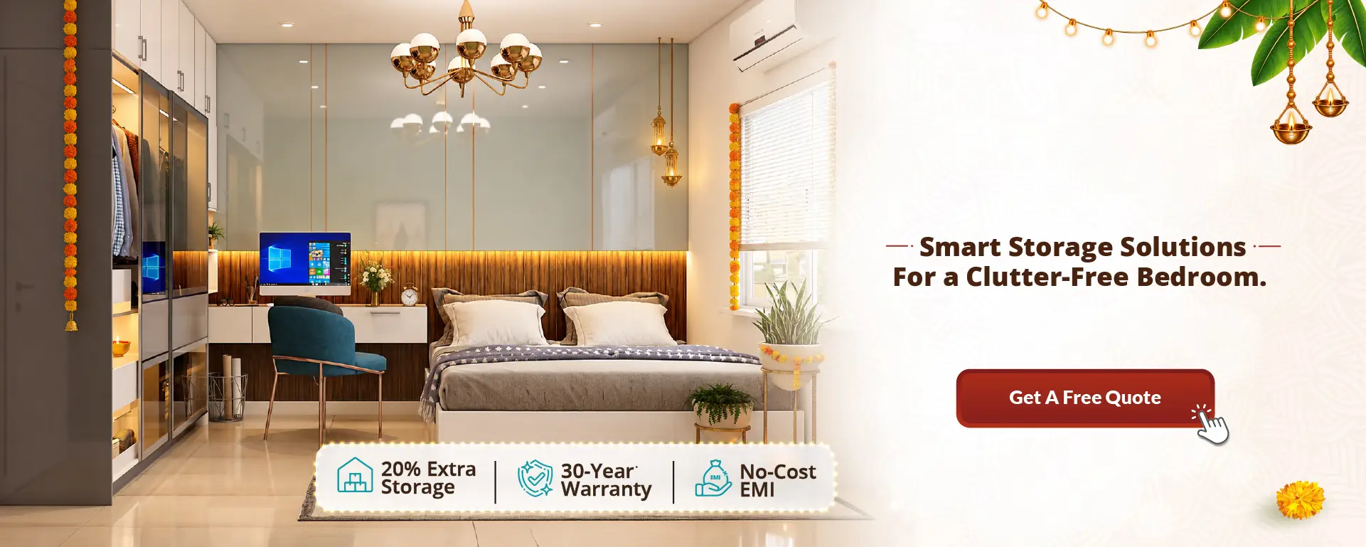 Home interiors designed by best interior designers in Bangalore, Mumbai, Hyderabad, Chennai, Kolkata, India