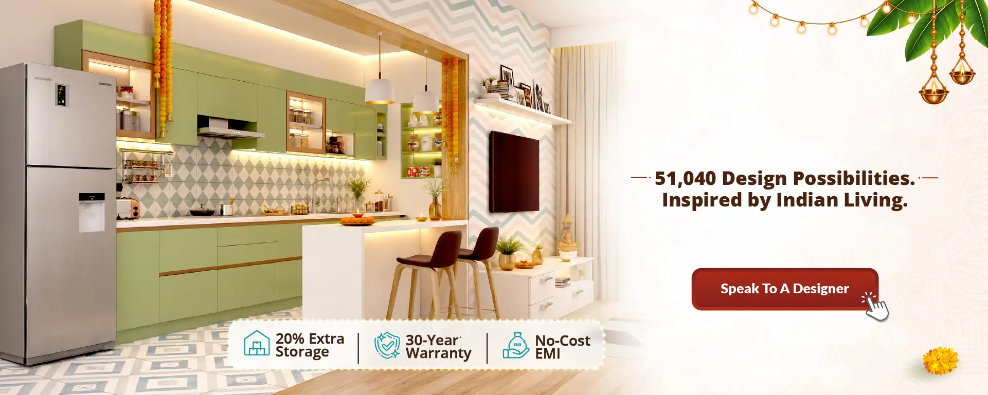 Top interior designers in India providing space-saving solutions for your home interiors